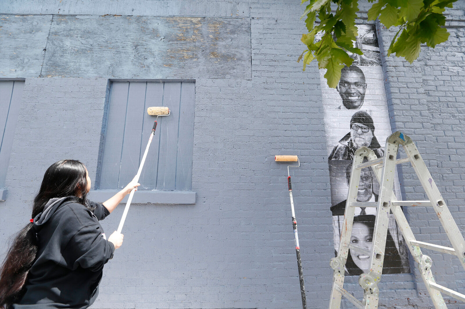 Applying the paste